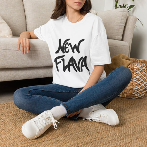 New Flava T-Shirt | Bold Handwritten Script Graphic Tee